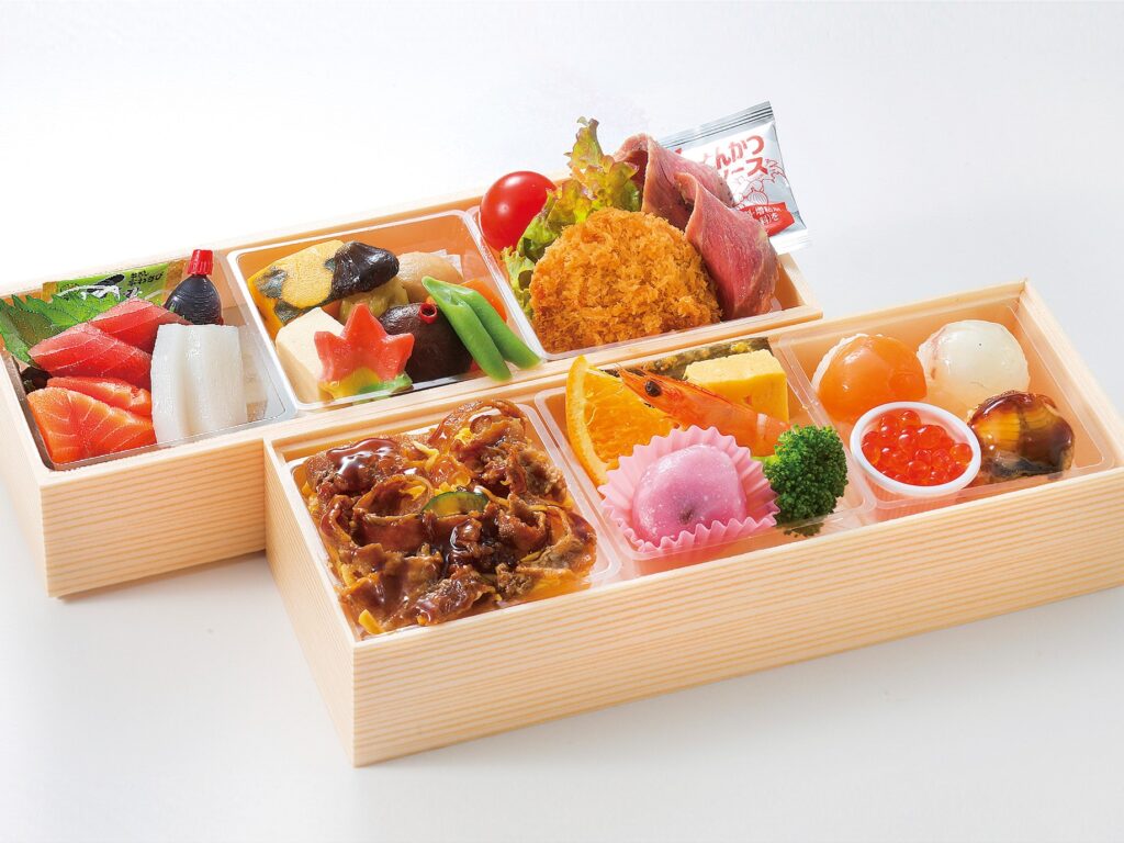 お肉中心二段弁当 藤