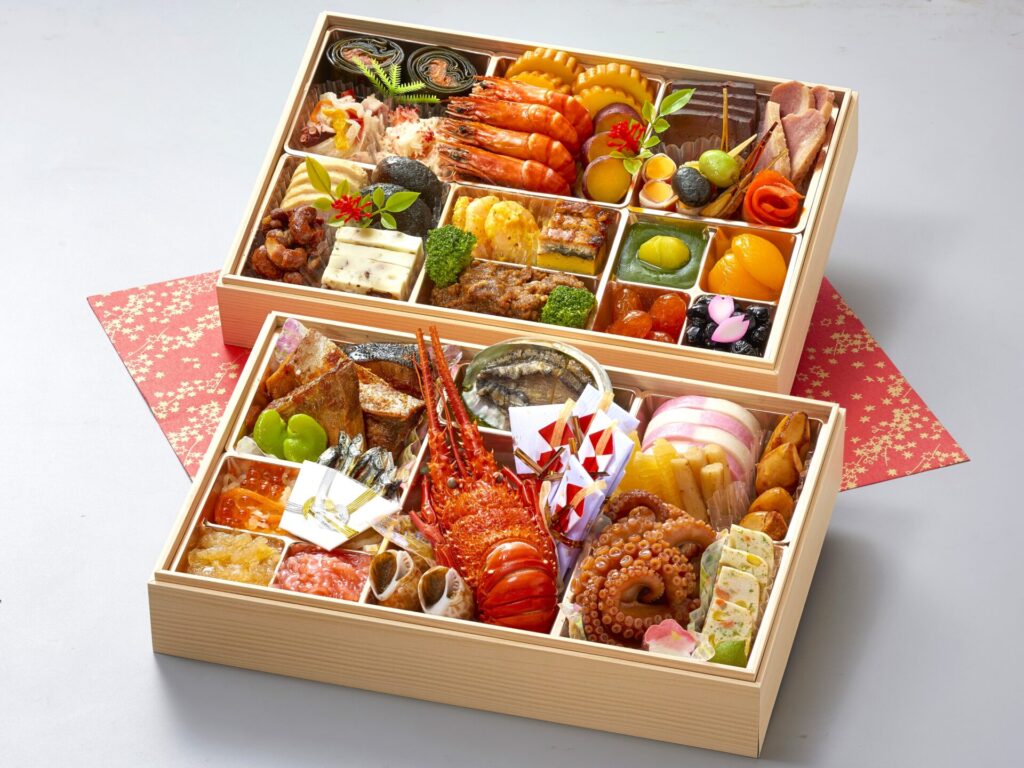 おせち豪華二段重【雅】／全国配送（送料・コレクト手数料込）